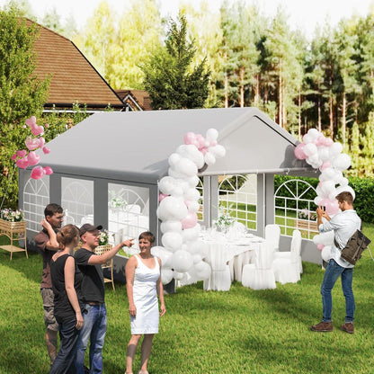 4x6m Partyzelt mit Seitenwänden – Wasserdicht & Stabil