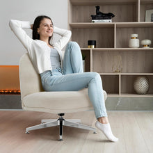 Ergonomischer Bürostuhl ohne Armlehne Weiß - Sessel mit