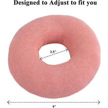 Ohrkissen mit Loch für Seitenschläfer – Schmerzlinderung Light Pink