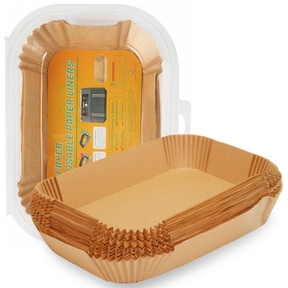 Backpapier für Heißluftfritteuse – 220 Stück, Dual Zone