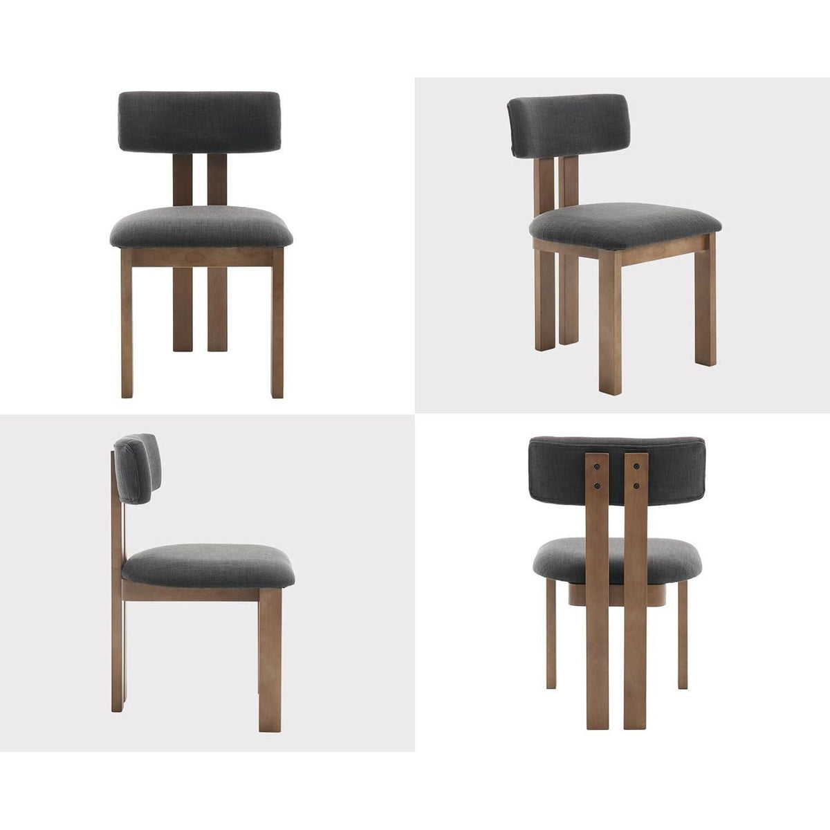 Retro Esszimmerstühle Set 4er – Gepolstert & Massivholz