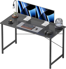 Schreibtisch 120 x 48 cm Industrie-Design Metallgestell
