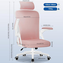 Ergonomischer Bürostuhl mit Wippfunktion, Armlehnen