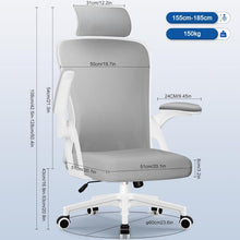 Ergonomischer Bürostuhl mit Wippfunktion und 150kg