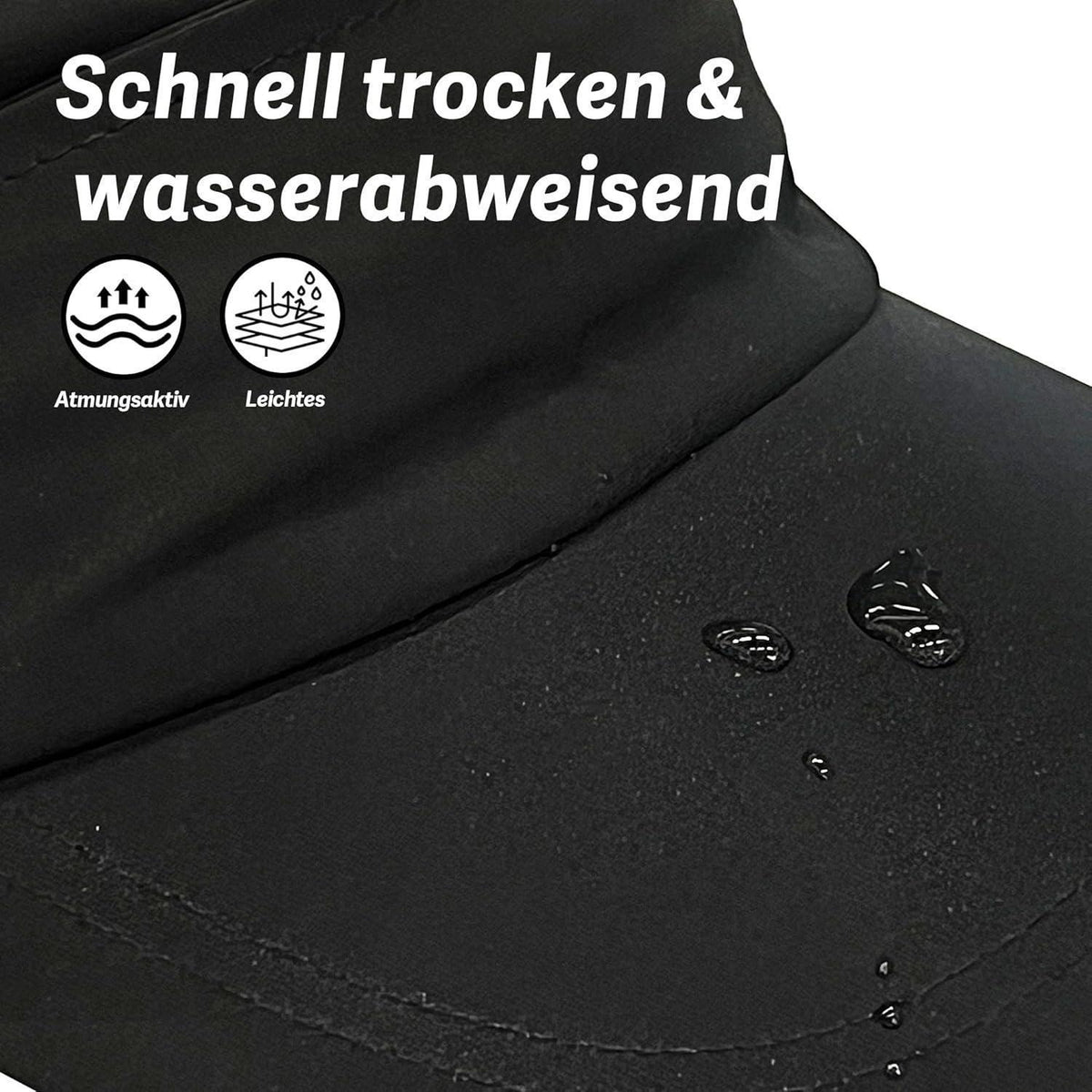Schnelltrocknender Sonnenvisor Hut Damen Herren Military Style