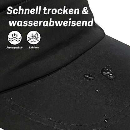 Schnelltrocknender Sonnenvisor Hut Damen Herren Military Style