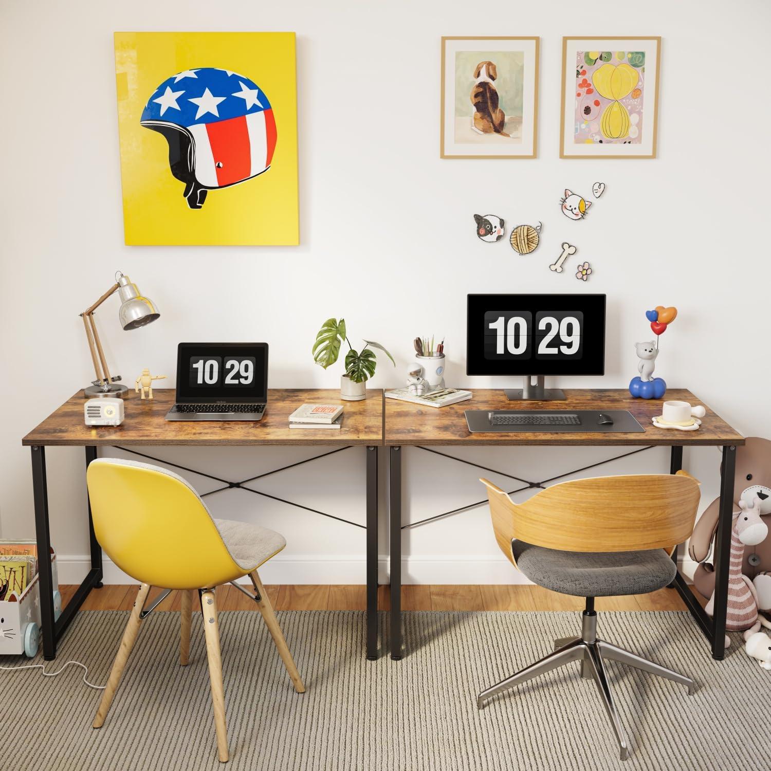 Schreibtisch Kleiner Computertisch 120 x 48 x 75 cm Bürotisch