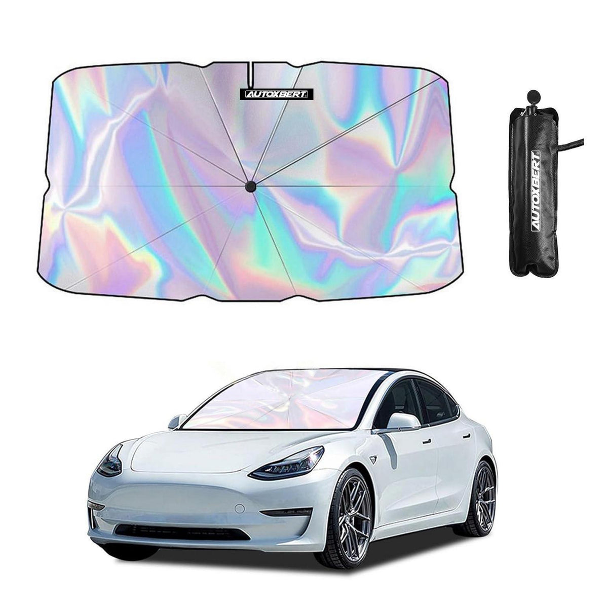 Auto Sonnenschutz Irisierend, 360° Drehbar, UV-Schutz