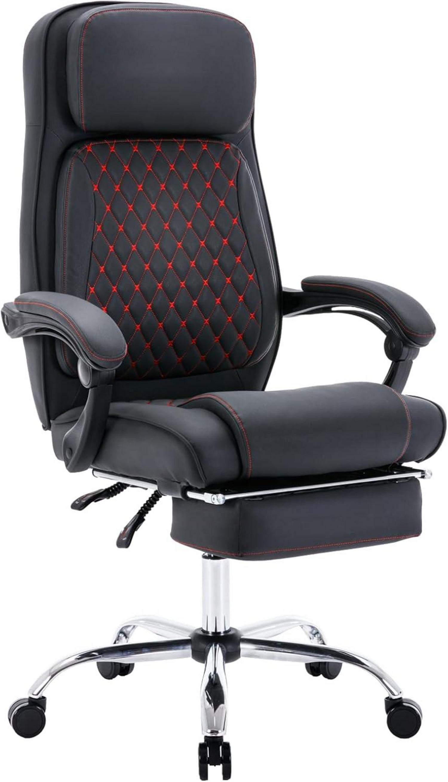 Ergonomischer Bürostuhl mit Fußpedalen und verstellbarer Rückenlehne