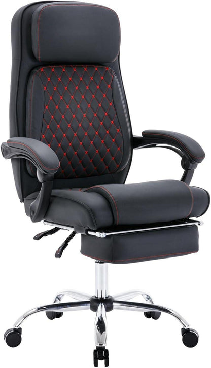Ergonomischer Bürostuhl mit Fußpedalen und verstellbarer Rückenlehne