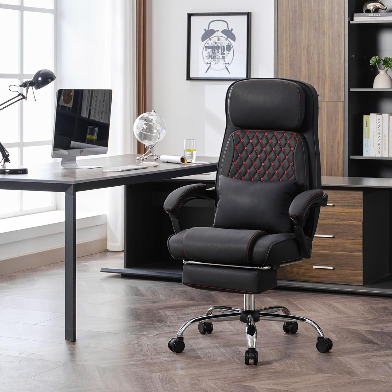 Ergonomischer Bürostuhl mit Fußpedalen und