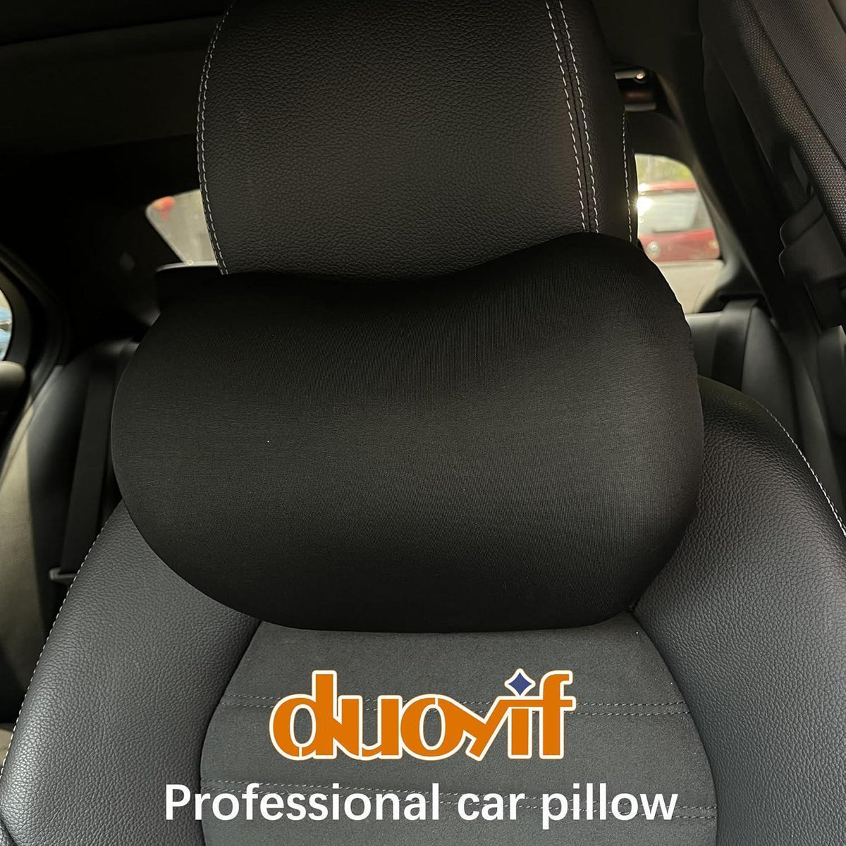 Auto Nackenstütze Memory Foam - Komfortabler Autositz Kissen