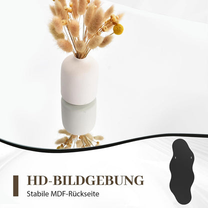 Asymmetrischer Wandspiegel Wolkenform 160x60cm – Dekorativer Spiegel