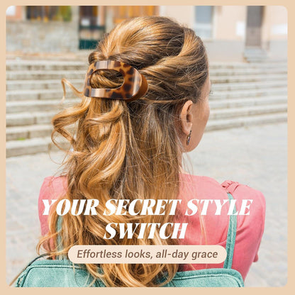 Haarklammern Damen 6 Farben Rutschfeste Große Flache