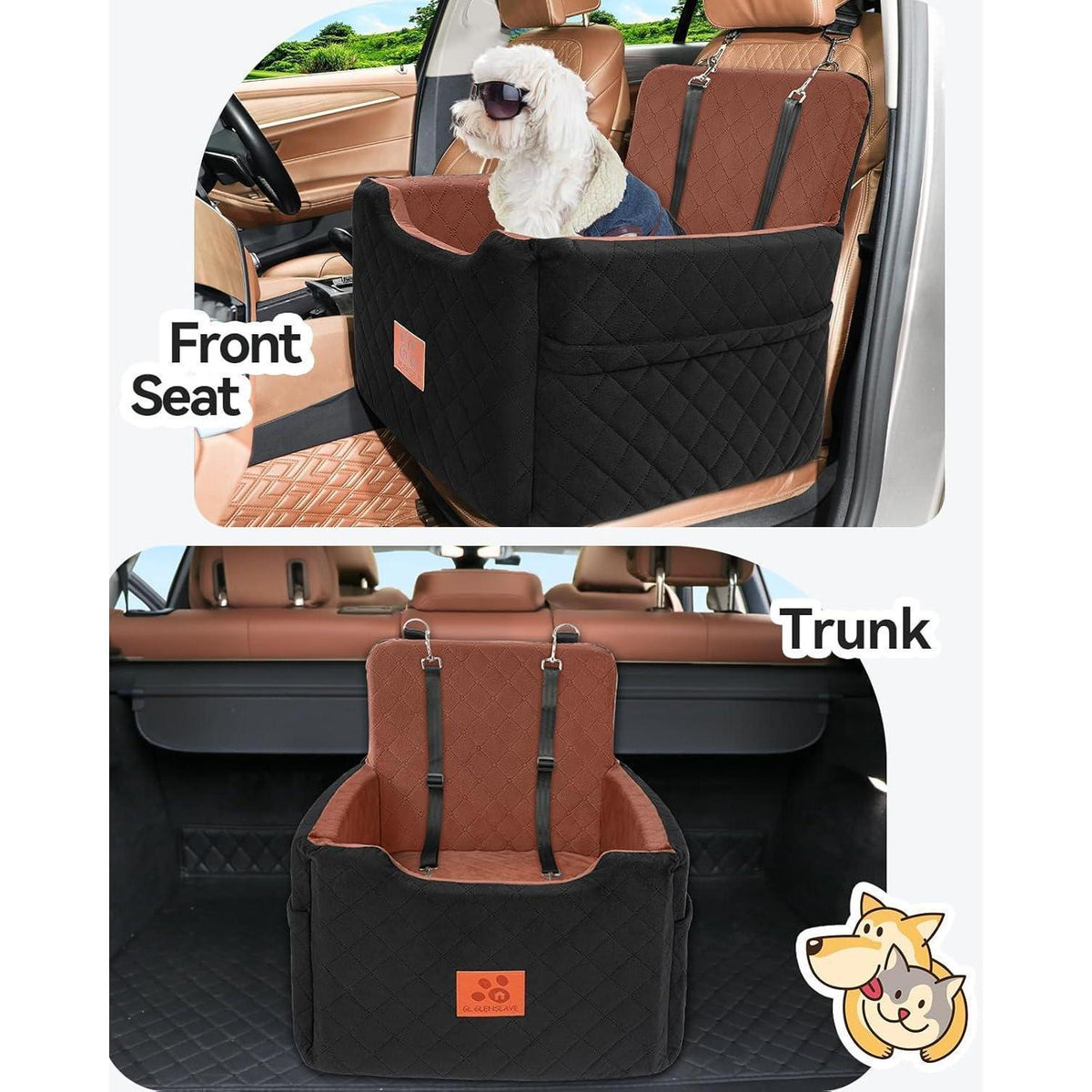 Hunde Autositz – Komfortabel & Sicher für Kleine Hunde