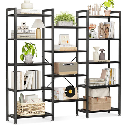 Bücherregal 5 Etagen Industrie Design – Raumteiler & Stauraum