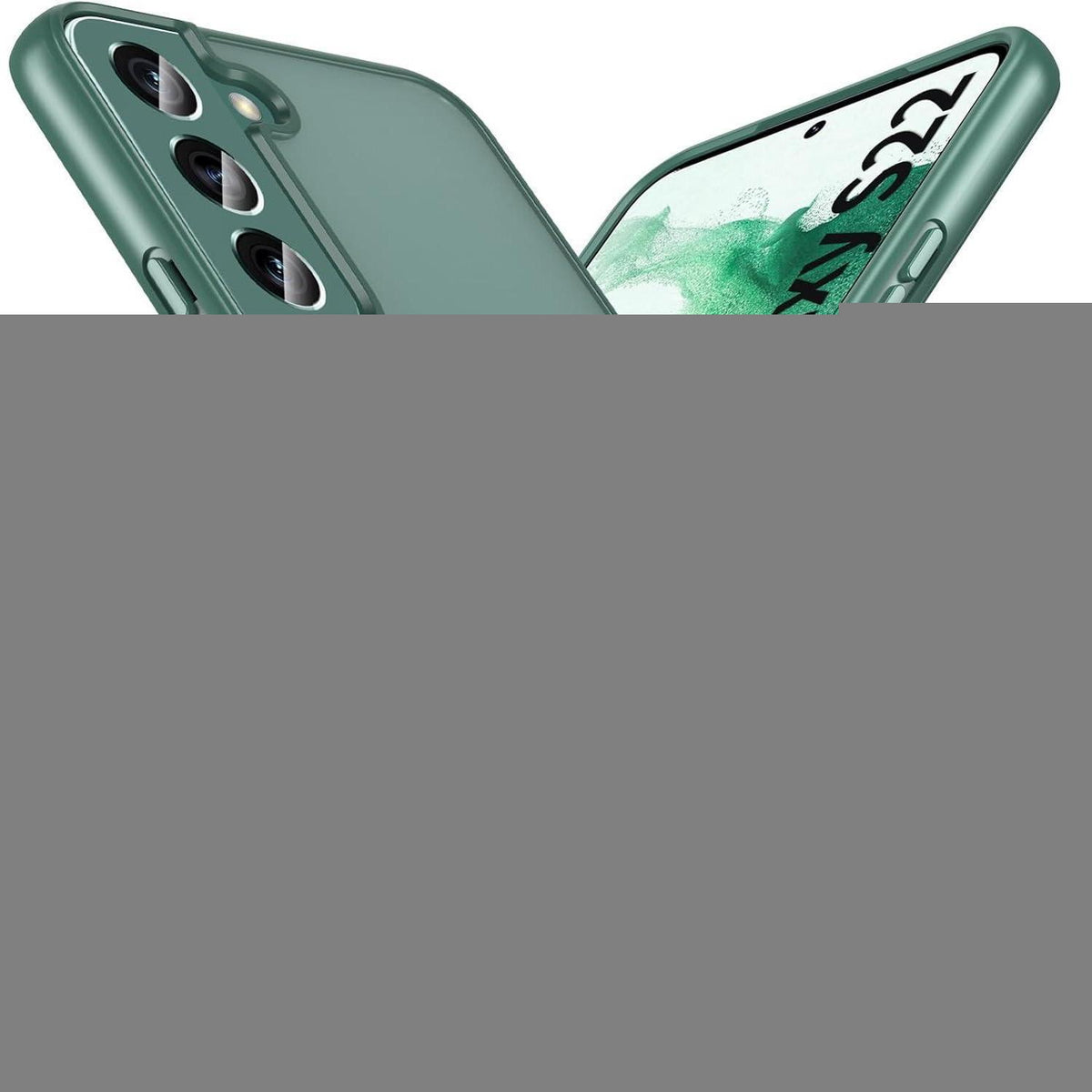 Magnetische Hülle für Samsung S22 5G, MagSafe, Militärschutz, Grün