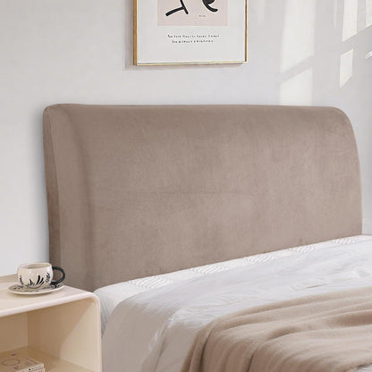 Samt Kopfteilbezug Khaki 150cm - Staubdicht & Waschbar