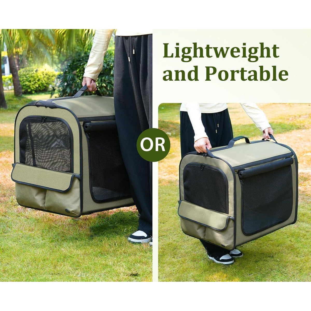 Erweiterbare Katzentasche Transportbox für Reisen & Alltag