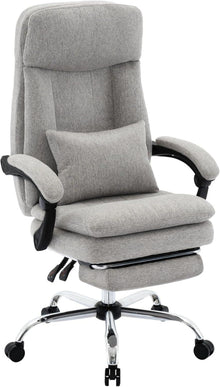 Ergonomischer Executive Bürostuhl mit hoher Rückenlehne Grau
