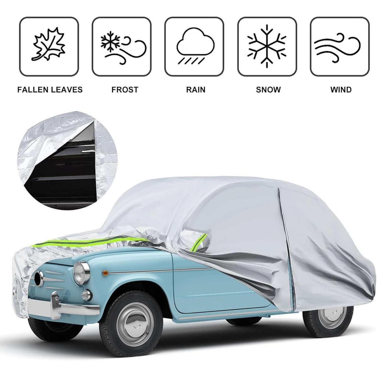 Autoabdeckung Vollgarage für Jagst 600/770 (1955-1969) Wasserdicht