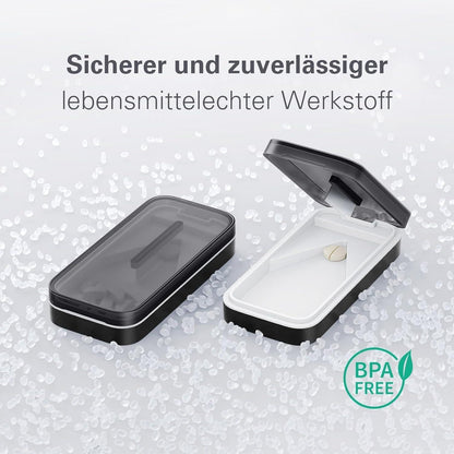 Tablettenteiler Präzises Schneiden V-förmige Halterung Edelstahlklinge