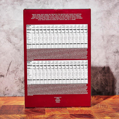 30 Scharfe Saucen Geschenkset – Geburtstagsbox für Schärfe-Fans