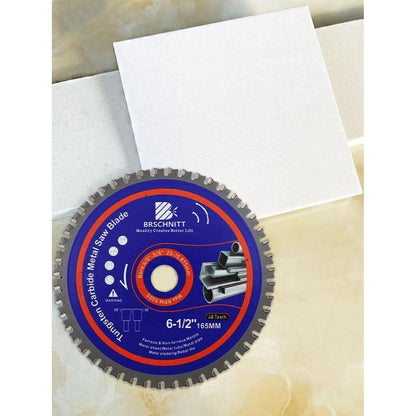Kreissägeblatt Metall 165mm 48T TCT 20/15.875mm 10 Stück