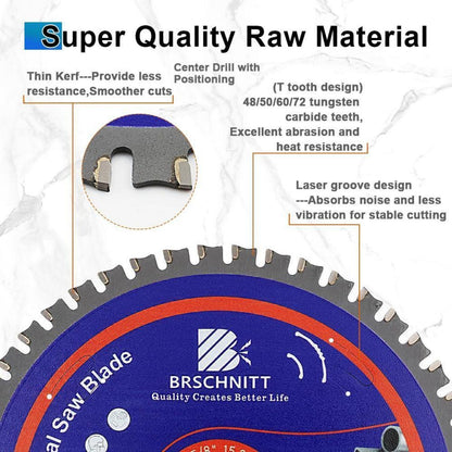 Kreissägeblatt Metall 305mm 60T TCT 10 Stück