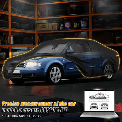 Wasserdichte Autoabdeckung für Audi A4 B5/B6 (1994-2004)