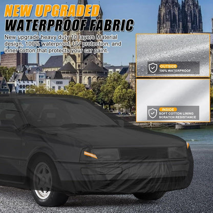 Wasserdichte Autoabdeckung für Audi 80/90 B3/B4 (1986-1996)