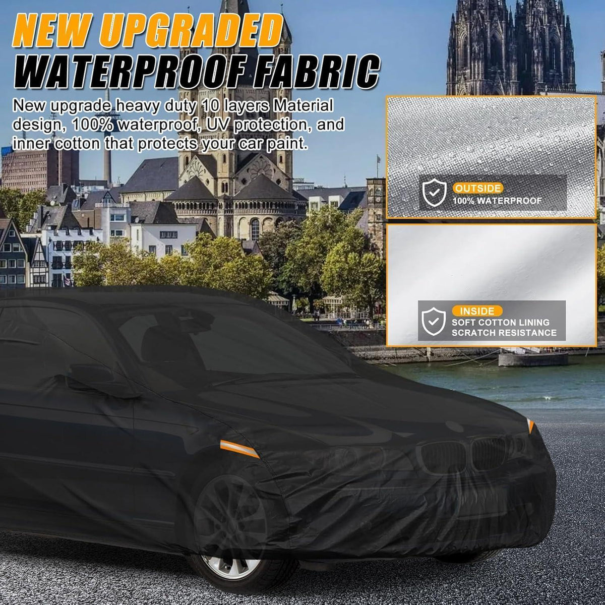 Autoabdeckung Wasserdicht BMW 3er E30 E36 E46 1982-2004