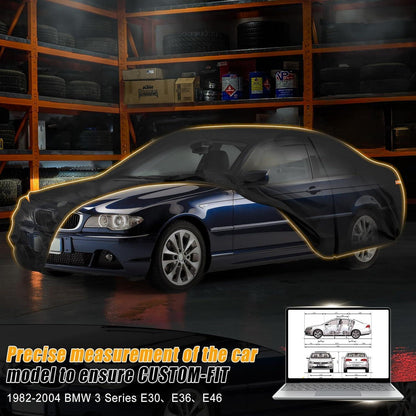 Autoabdeckung Wasserdicht BMW 3er E30 E36 E46 1982-2004