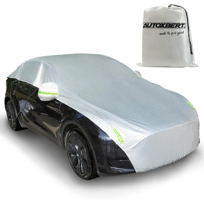 Halbgarage Auto Abdeckplane UV Schnee Regen Schutz Limousine SUV