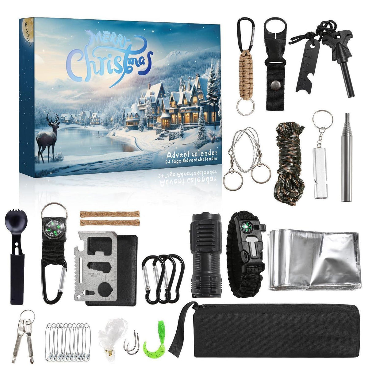 Survival Adventskalender 2026 – 24 Überraschungen für Outdoor-Fans
