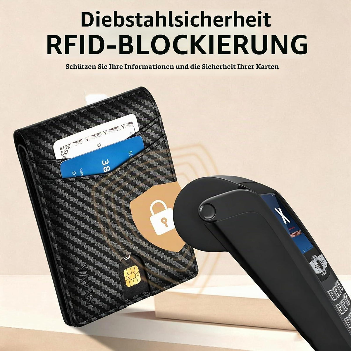 Herren Geschenksset: Geldbörse, Armband, Socken & Kulturbeutel