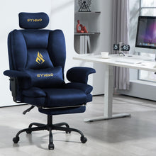 Gaming Stuhl Bürostuhl mit Fußstütze Ergonomisch 130kg