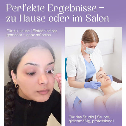 Wimpernlifting Set für dauerhafte, geschwungene Wimpern