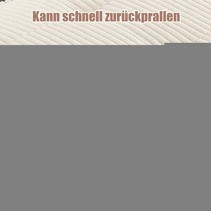 6-Sitzer Sofa 308cm Cord Stoff, Flexibel & Komfortabel (Beige)