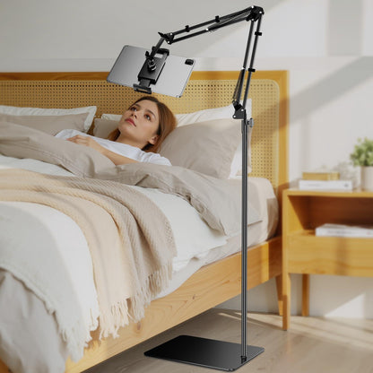 Flexibler Tablet Bodenständer – Verstellbarer Arm für iPad & Co.