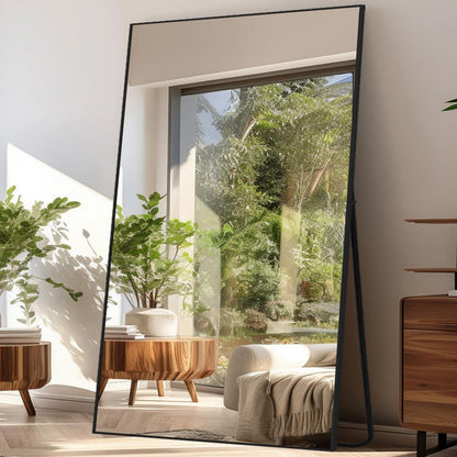 Ganzkörperspiegel 204x104cm – Stehspiegel für Schlafzimmer & Wohnzimmer