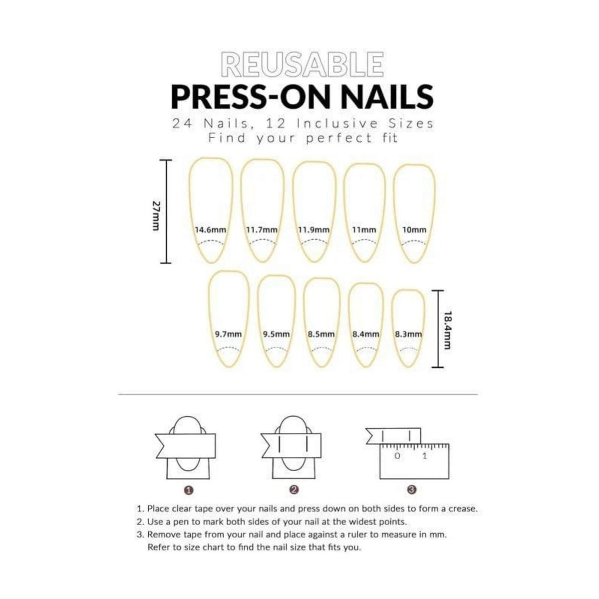 Dunkelrote Almond Press on Nails - Cat Eye Magnetic Nägel