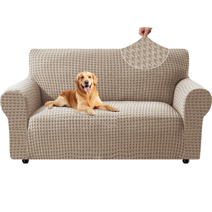 Stretch Sofaüberzug 2 Sitzer – Rutschfest & Jacquard