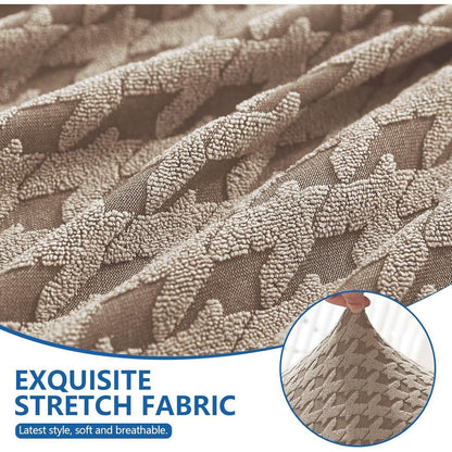 Stretch Sofaüberzug 2 Sitzer – Rutschfest & Jacquard