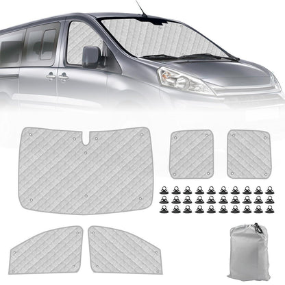 Thermomatte Citroen Dispatch 2006-2016 | 5tlg. Sonnenschutz Set