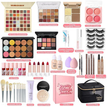Komplettes Make-Up Set für Damen – Kosmetik Geschenkset mit Reisetasche