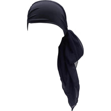 Damen Turban Kopftuch Navy - Bequeme Kopfbedeckung