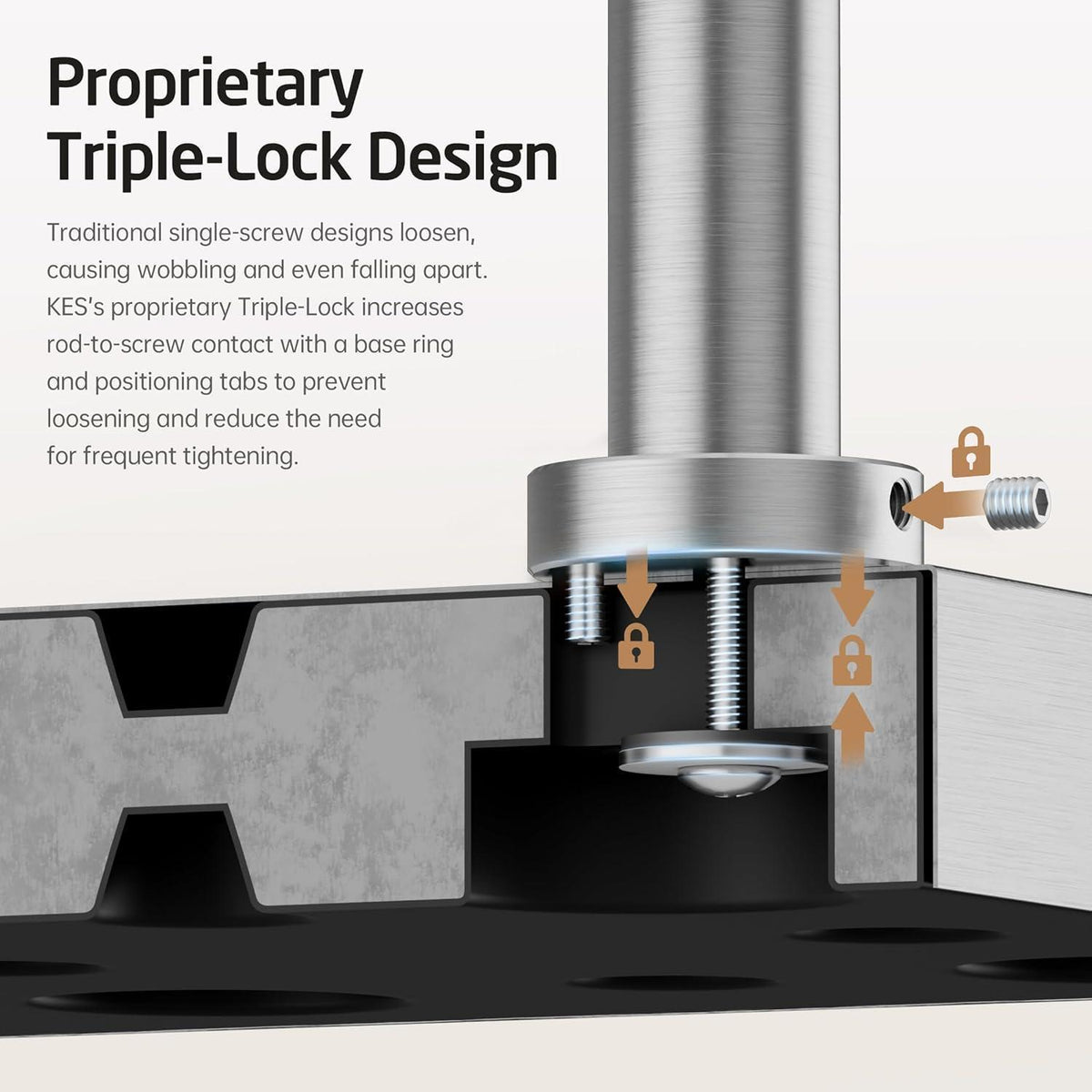 Stehender Handtuchhalter Edelstahl mit Marmorsockel 95 cm