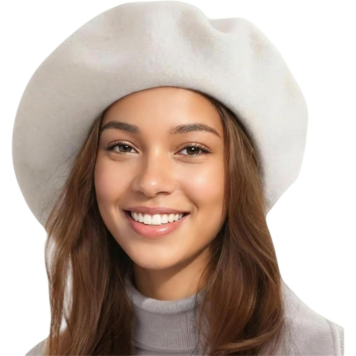 Großer Woll-Beret Damen – Warm & Stilvoll für Herbst/Winter