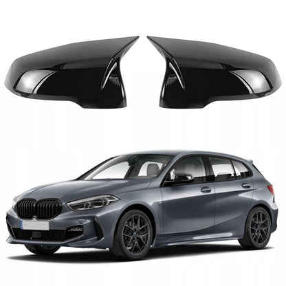 Spiegelkappenerset für BMW 1er/2er/X1/X2 Touring (2017-2024) Schwarz